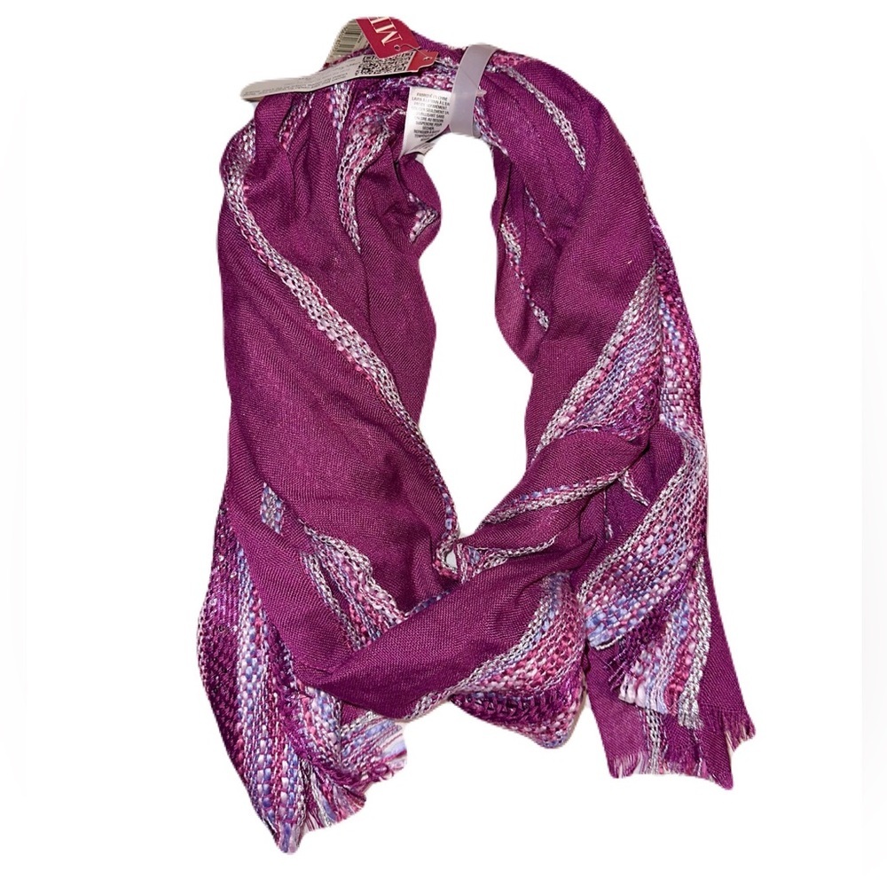 Merona purple wrap around scarf